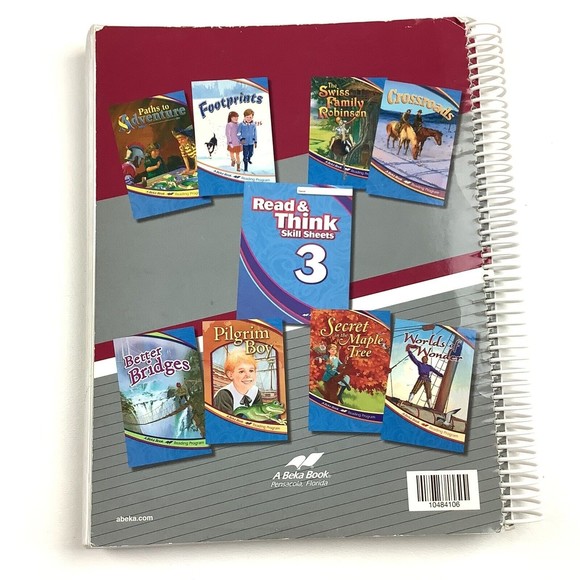 Abeka  3rd Grade Homeschool Language Arts 3 Lesson Plans Spiral Bound Book Manua - Picture 2 of 13